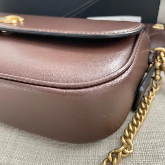 Coach Brook Flap Chain Bag - BAG ONLY - Picture 7 of 10